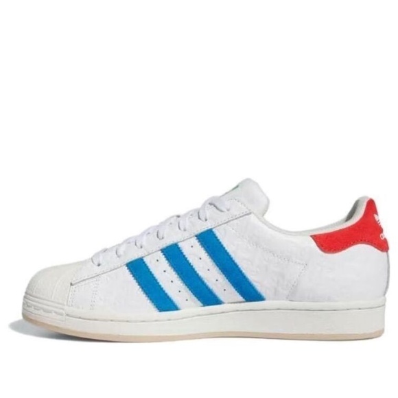 adidas Other - new men's 11.5 adidas originals superstar lux embossed shell toe ID7964 white